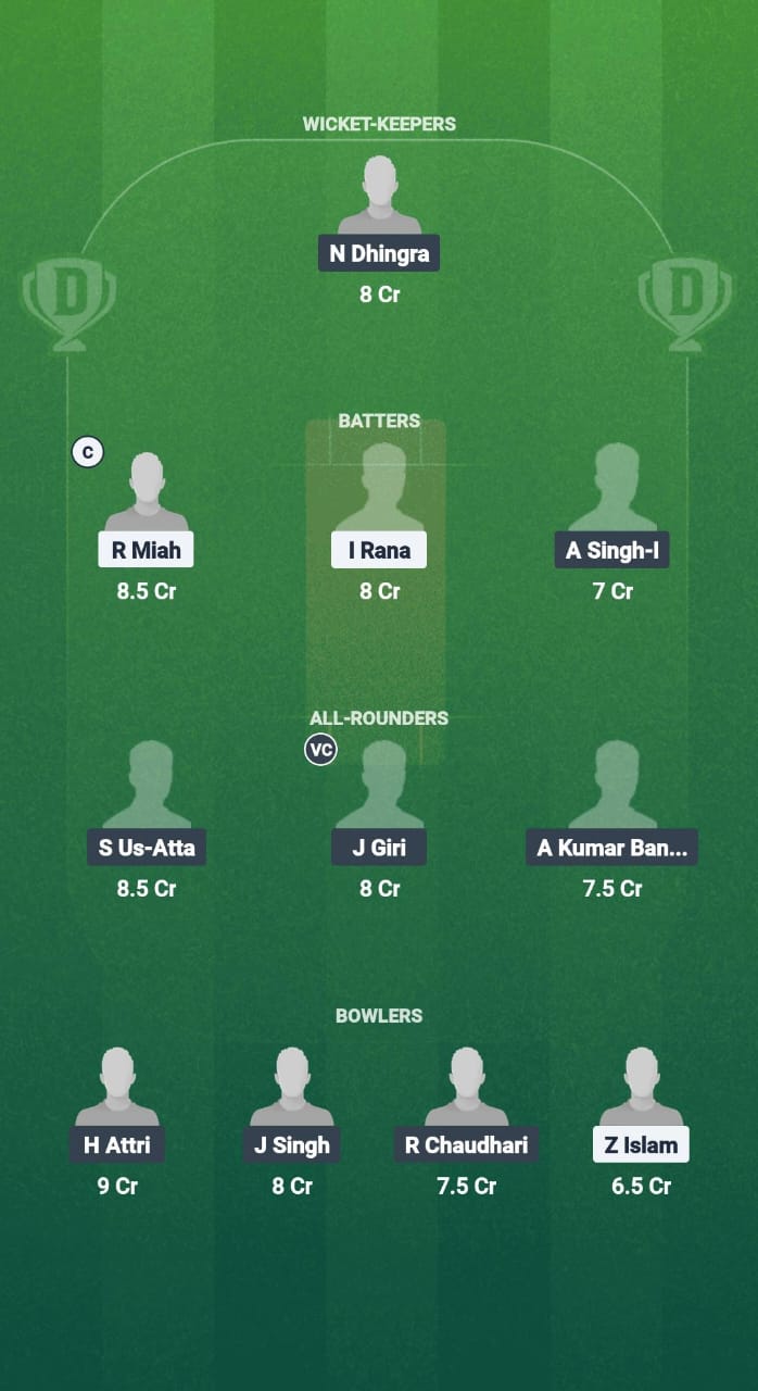 FRD vs LSG Dream11 Prediction Fantasy Cricket Tips Dream11 Team ECS Santarem Challenger T10 2025 