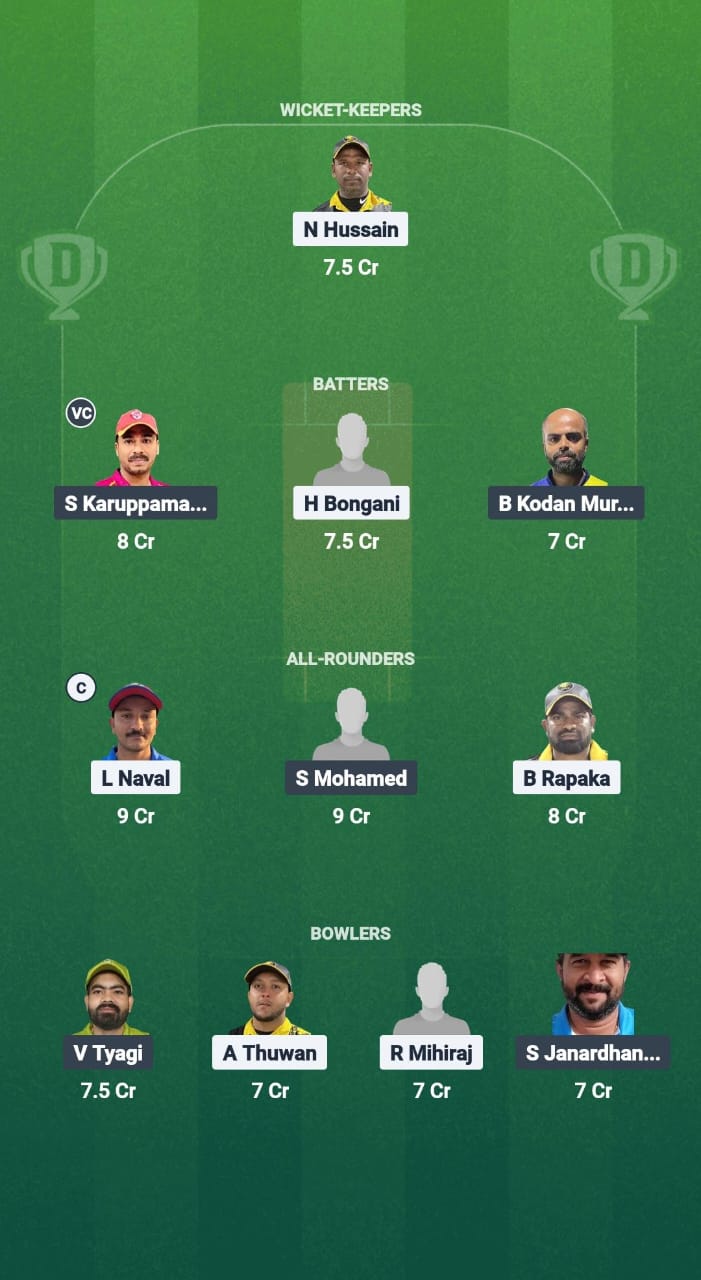 1000629138 YSS vs SXI Dream11 Prediction