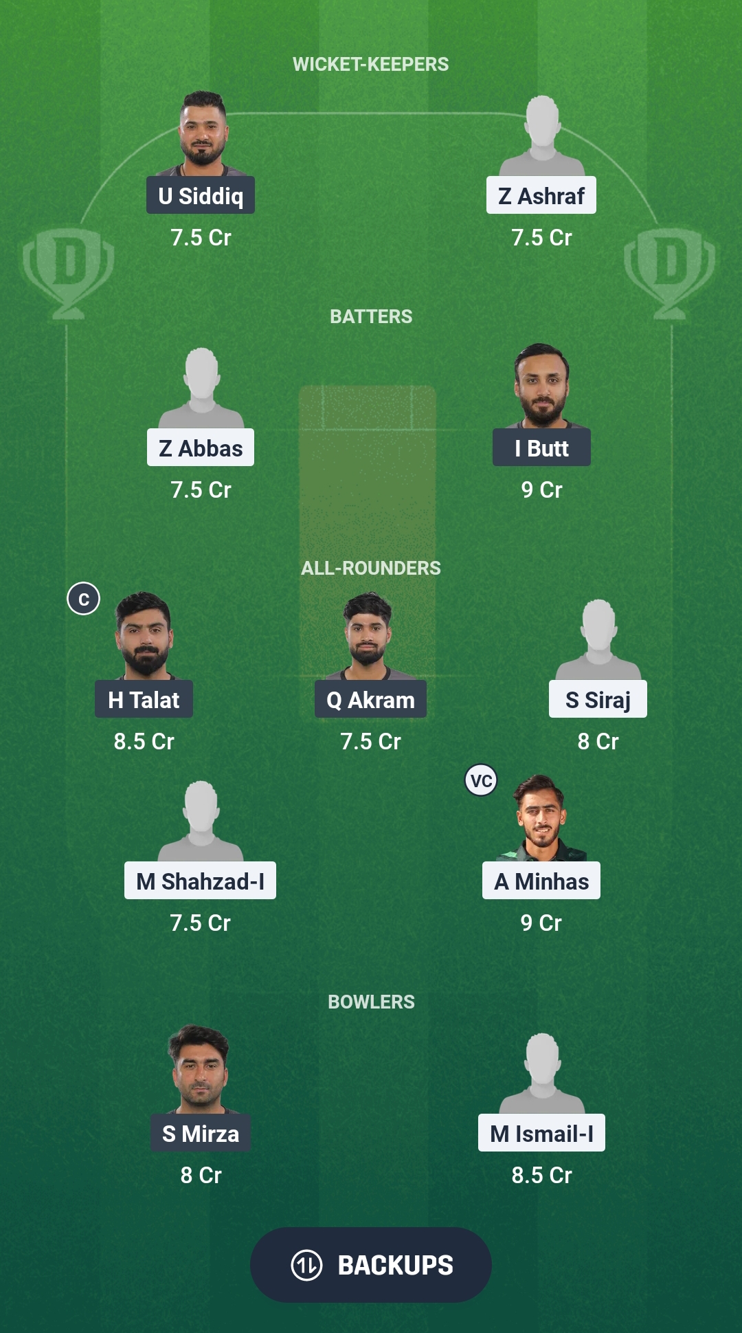 MUL vs LB Dream11 Prediction Fantasy Cricket Tips Dream11 Team Pakistan Domestic Cup T20 2025 