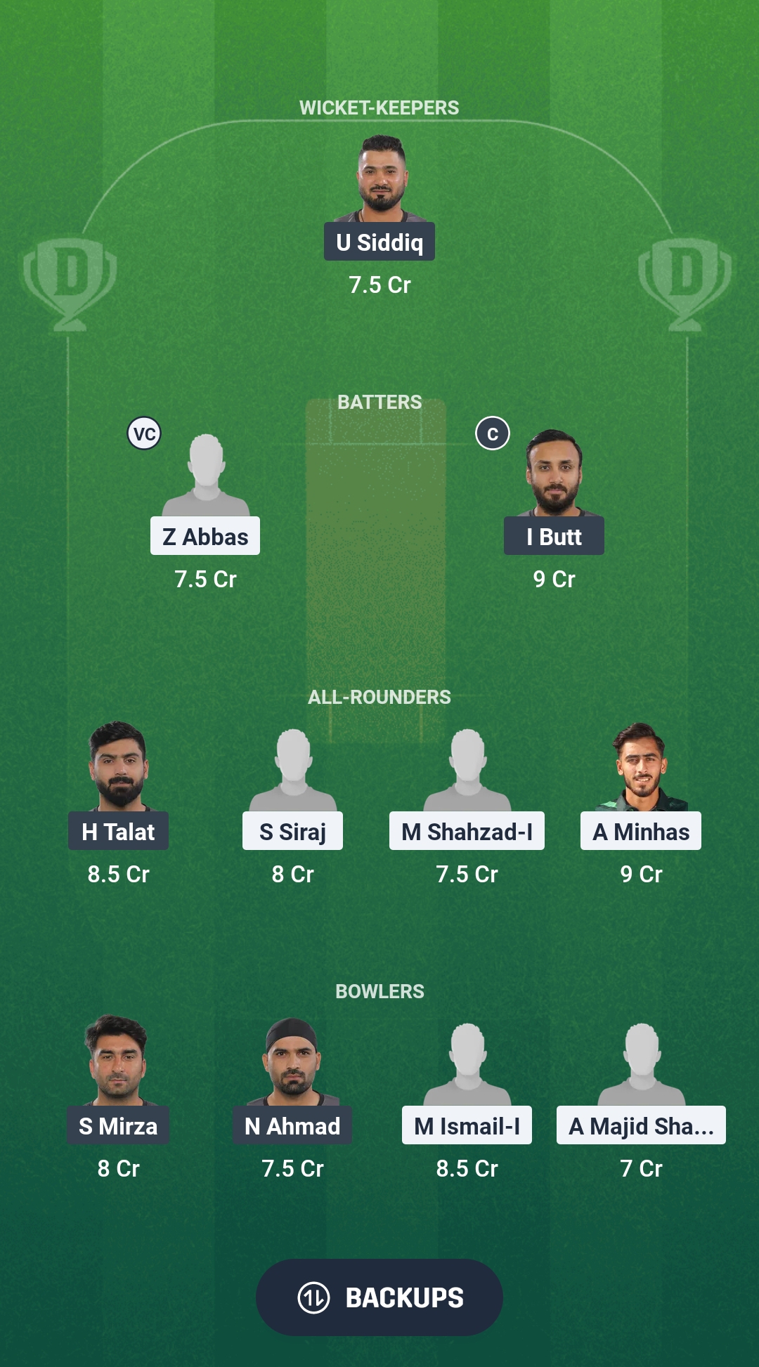 MUL vs LB Dream11 Prediction Fantasy Cricket Tips Dream11 Team Pakistan Domestic Cup T20 2025 