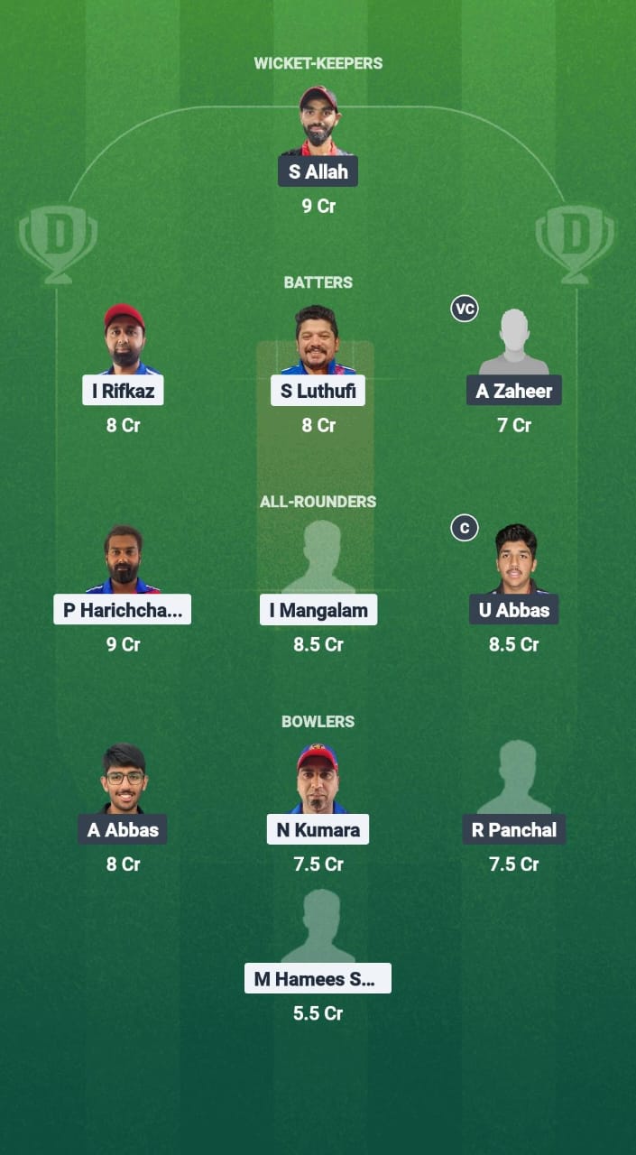 CECC vs THN Dream11 Prediction Fantasy Cricket Tips Dream11 Team Kuwait T10 ARS Ramadan Trophy 2025 