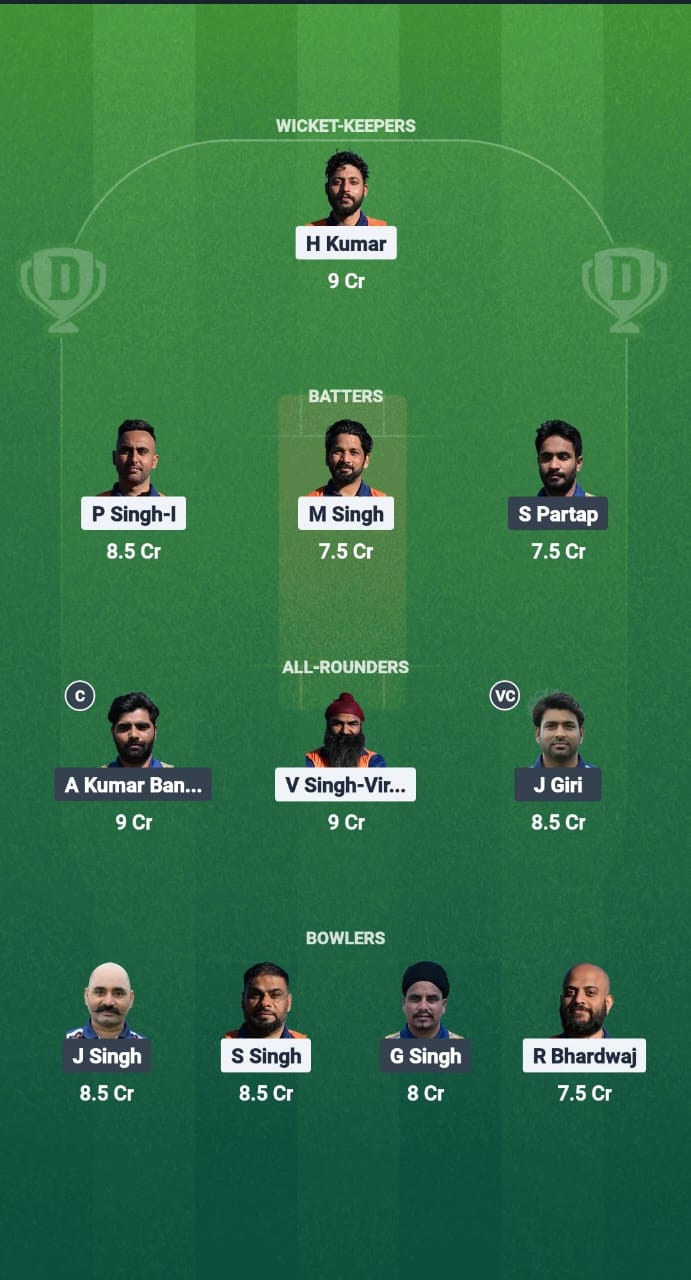 BTP vs LSG Dream11 Prediction Fantasy Cricket Tips Dream11 Team ECS Santarem Challenger T10 2025 