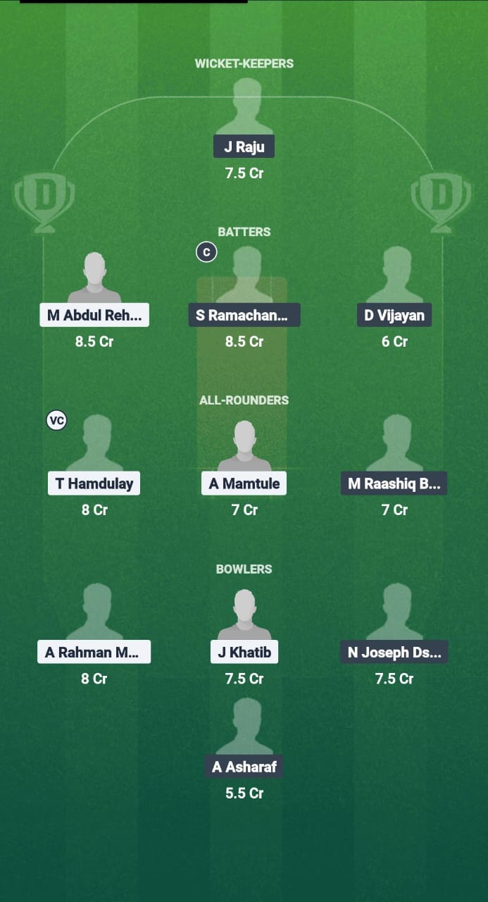 ALH vs GAT Dream11 Prediction Fantasy Cricket Tips Dream11 Team Kuwait T10 ARS Ramadan Trophy 2025 