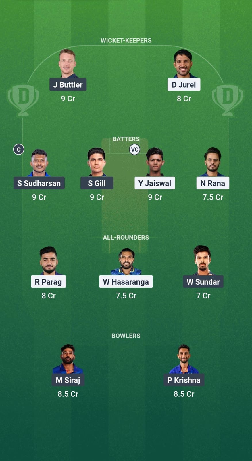 RR vs GT Dream11 Prediction Fantasy Cricket Tips Dream11 Team IPL 2025