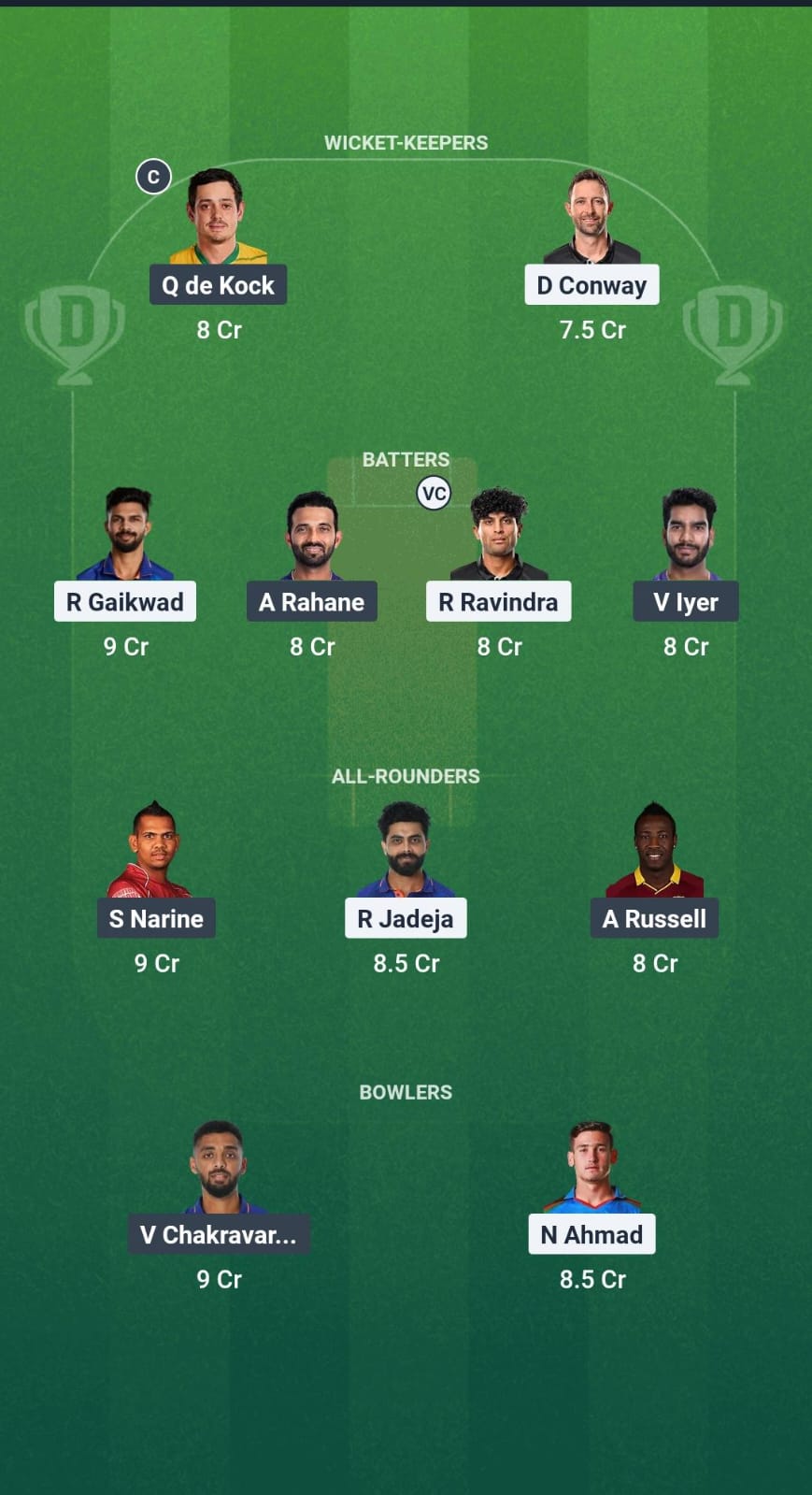 CSK vs KKR Dream11 Prediction Fantasy Cricket Tips Dream11 Team IPL 2025 