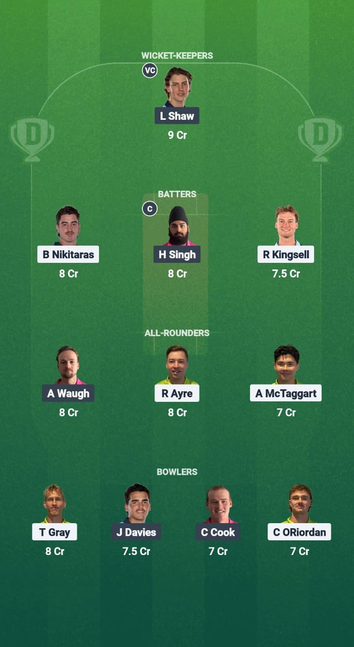 STA vs SSA Dream11 Prediction Fantasy Cricket Tips Dream11 Team Melbourne T10 2025 
