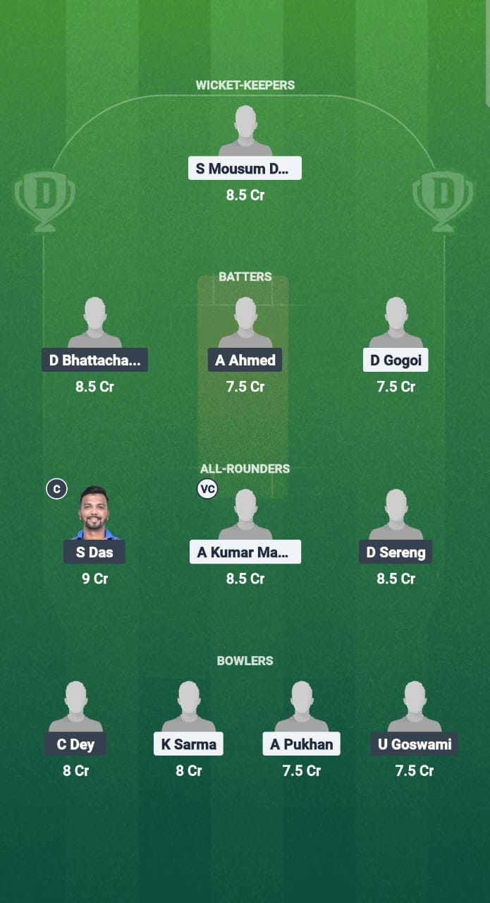NYC vs SMH Dream11 Prediction Fantasy Cricket Tips Dream11 Team Guwahati Spring Challenge T20 2025 