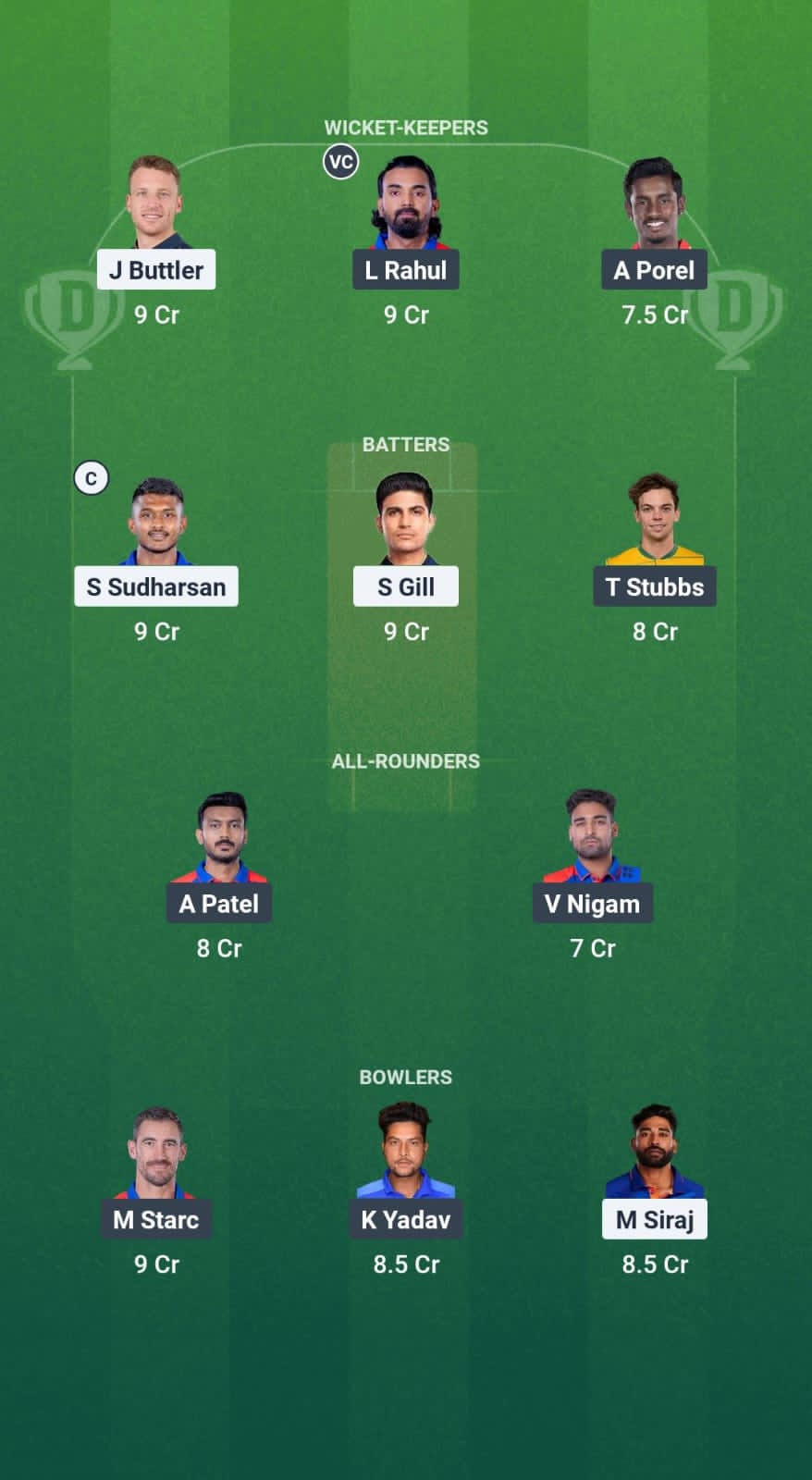 GT vs DC Dream11 Prediction Fantasy Cricket Tips Dream11 Team IPL 2025 