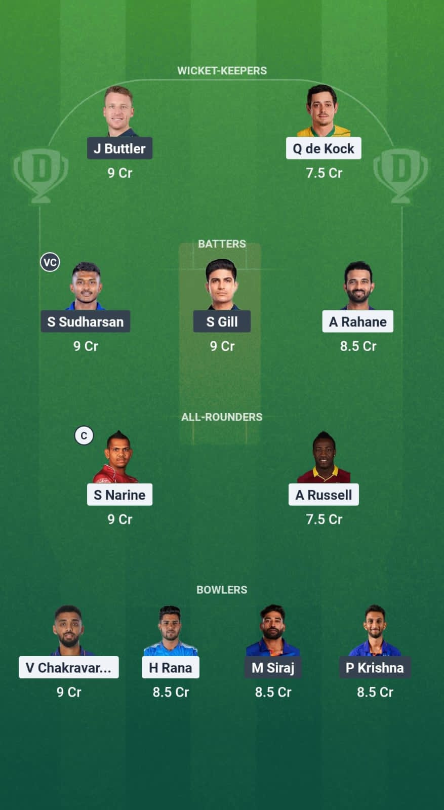 KKR vs GT Dream11 Prediction Fantasy Cricket Tips Dream11 Team IPL 2025 