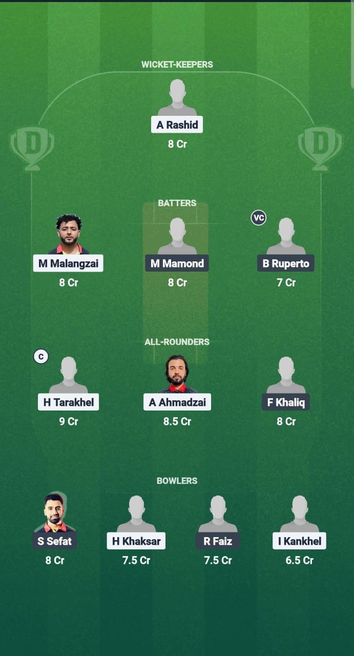 BEV vs RB Dream11 Prediction Fantasy Cricket Tips Dream11 Team ECSN T10 Belgium 