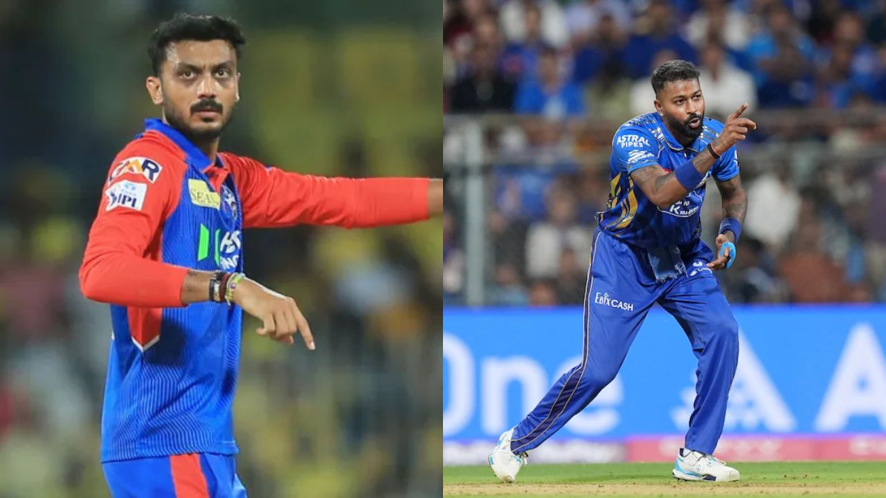 DC Vs MI Axar Patel Hardik Pandya IPL