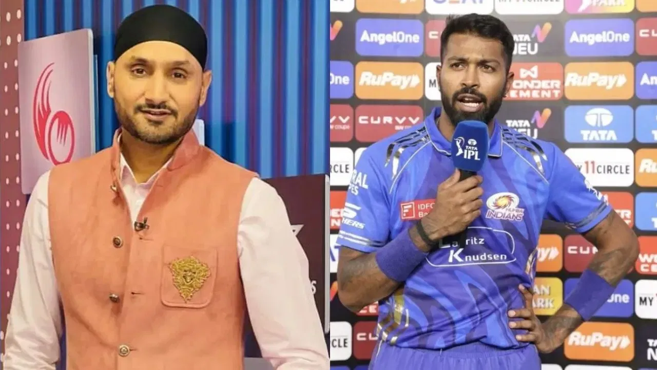 Harbhajan Singh And Hardik Pandya