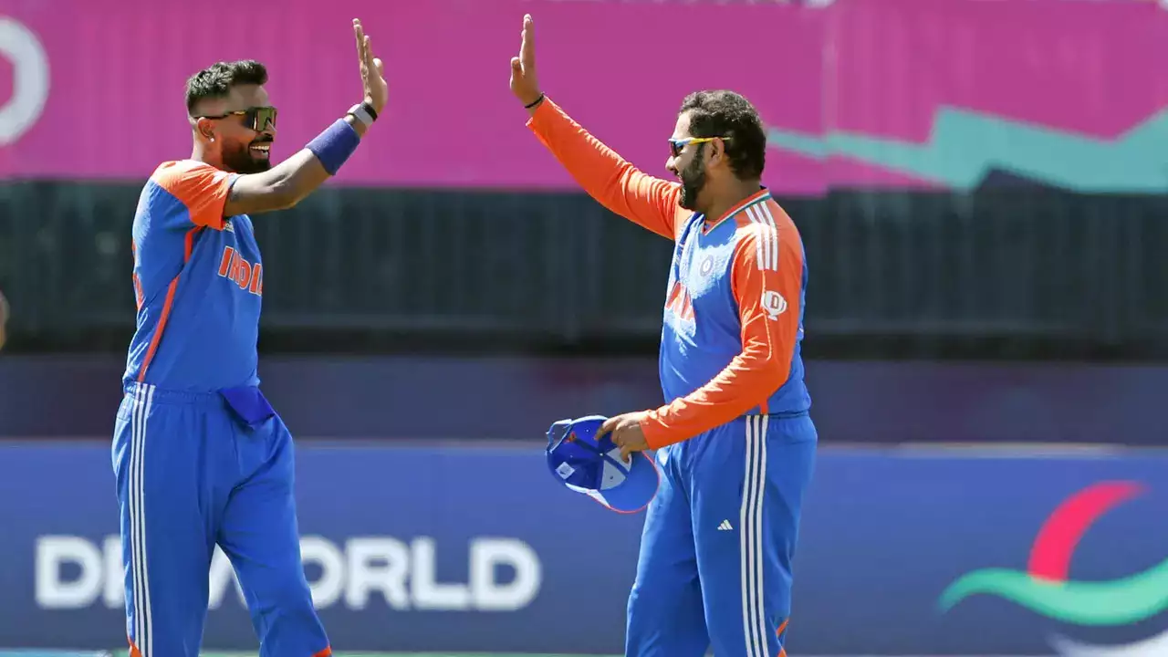 Hardik Pandya And Rohit Sharma