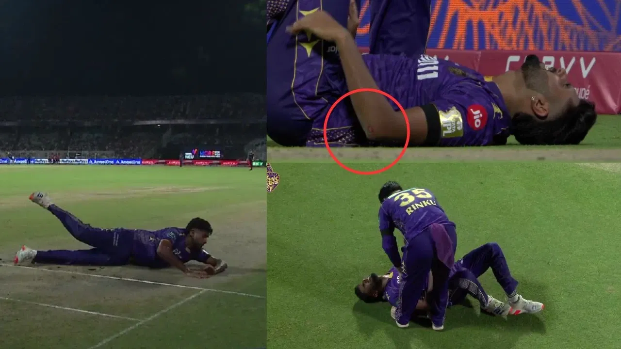 Harshit Rana Injured