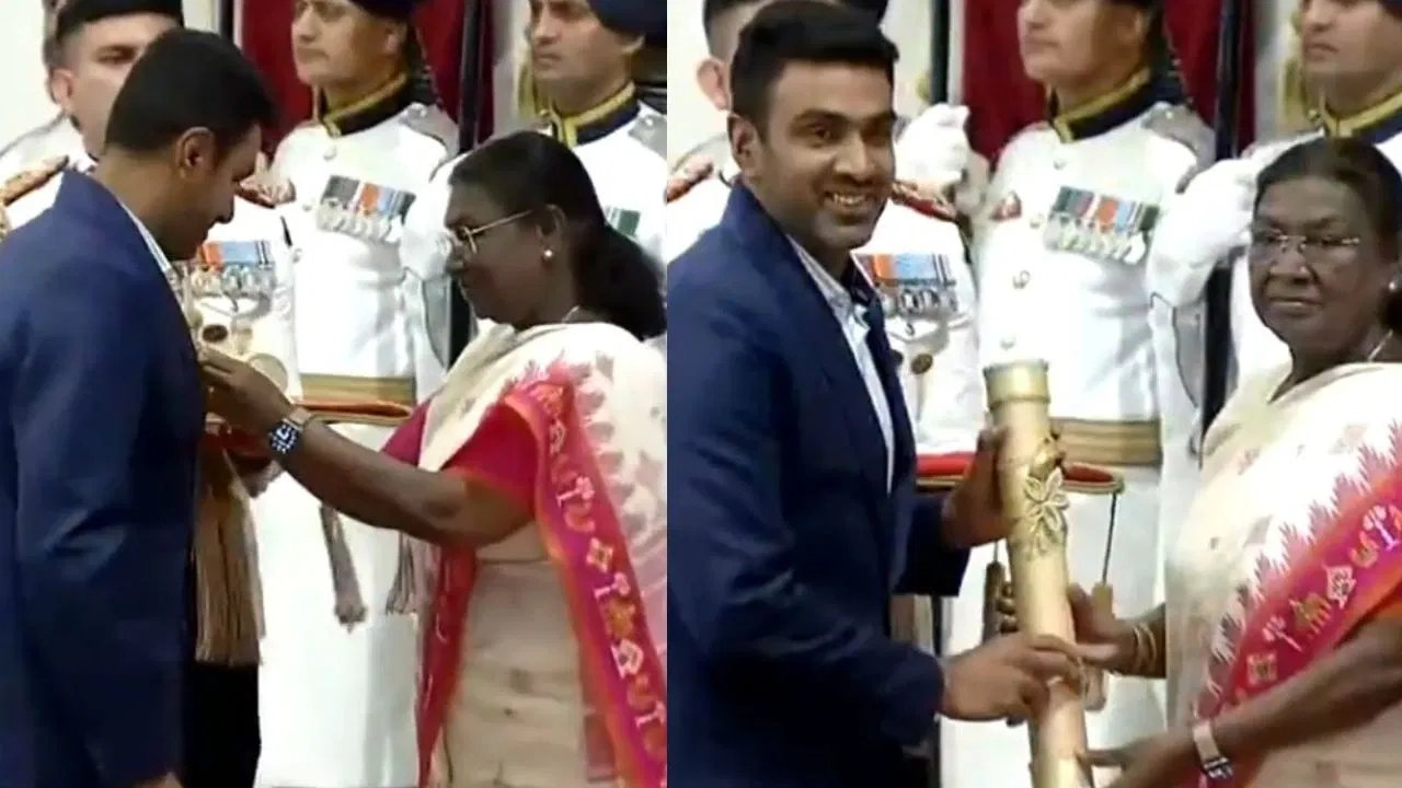 Ravichandran Ashwin Receives Padma Shri