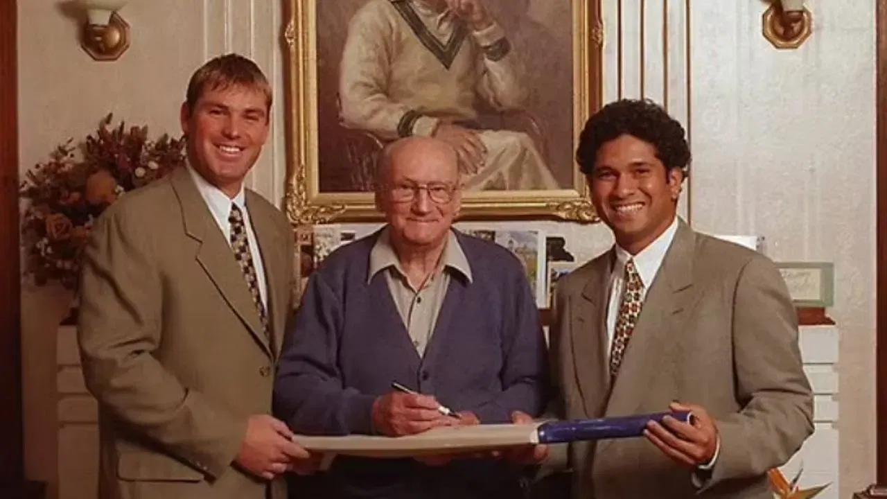 Sachin Tendulkar Don Bradman Shane Warne