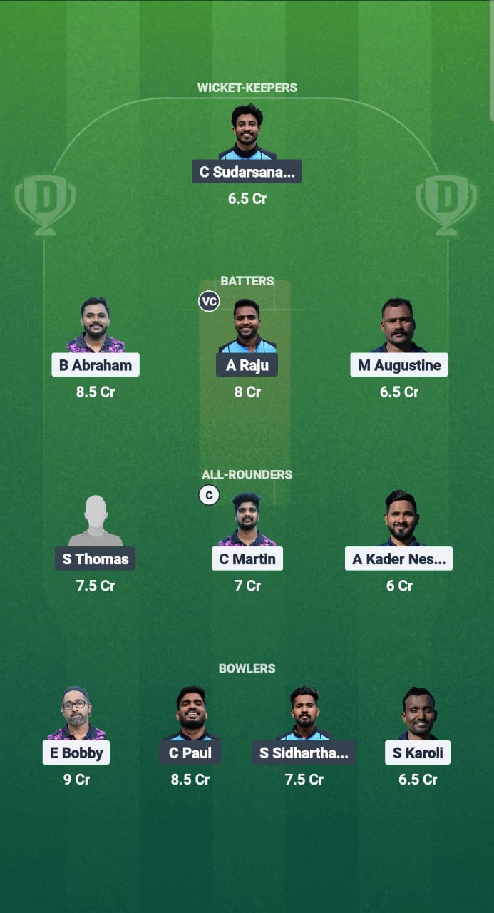 MMA vs RST Dream11 Prediction Fantasy Cricket Tips Dream11 Team ECS T10 Malta 2025 