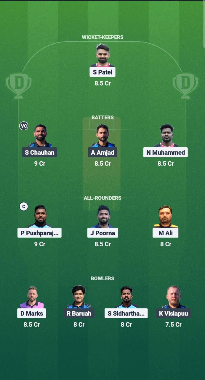 MAL vs EST Dream11 Prediction Fantasy Cricket Tips Dream11 Team ECI T10 Malta-Estonia 2025 