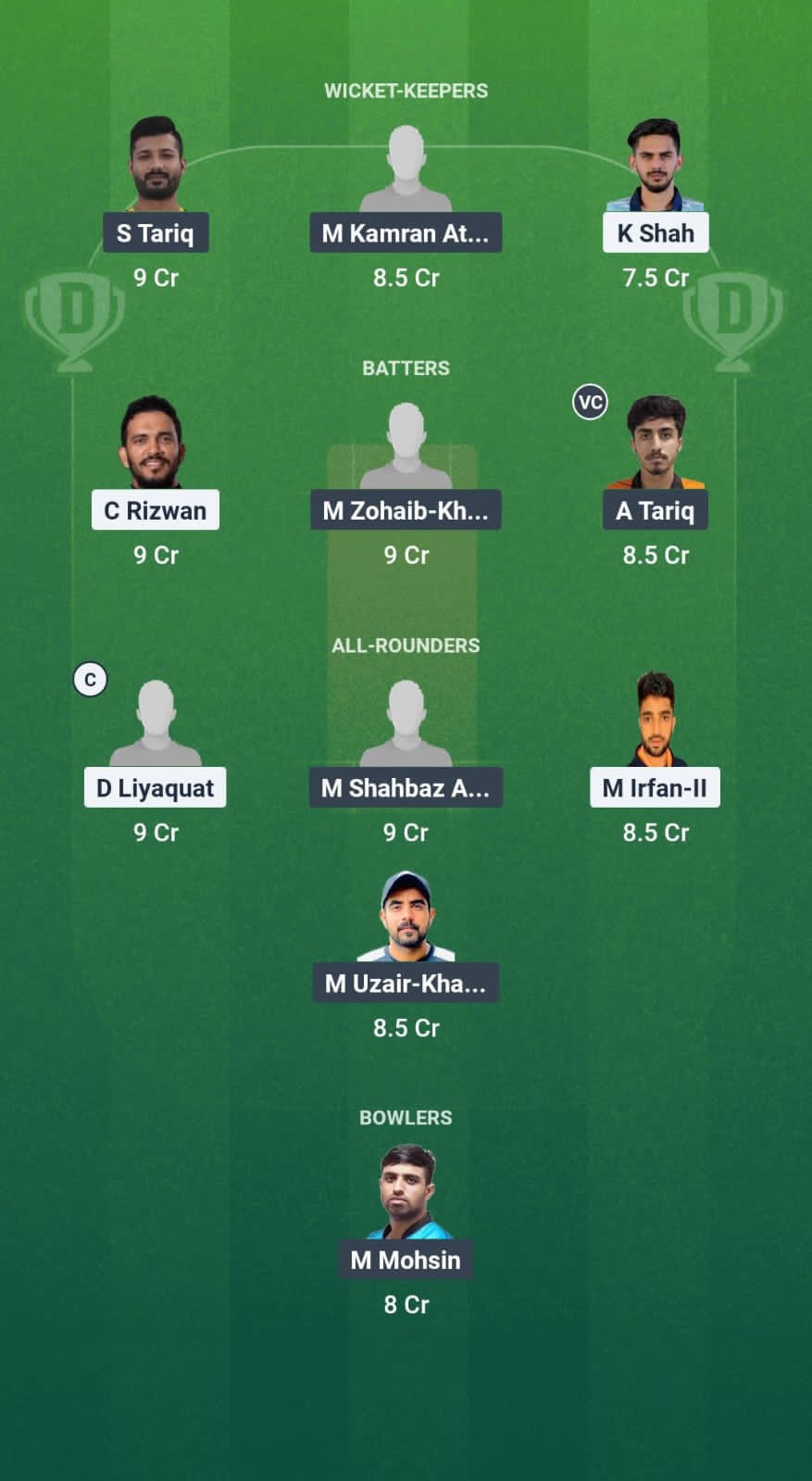 SHA vs EMB Dream11 Prediction Fantasy Cricket Tips Dream11 Team Emirates D10 2025 