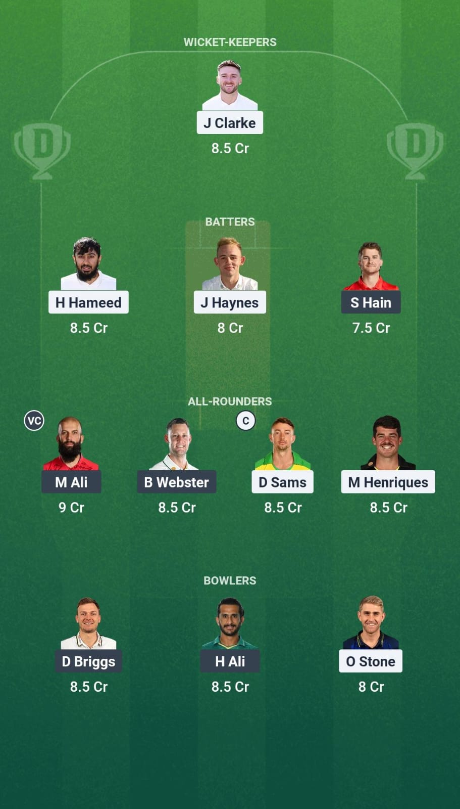 NOT vs WAS Dream11 Prediction Fantasy Cricket Tips Dream11 Team English T20 Blast 2025 