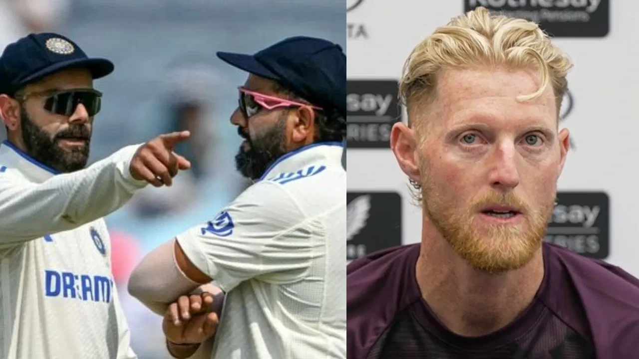 Rohit Sharma, Virat Kohli and Ben Stokes