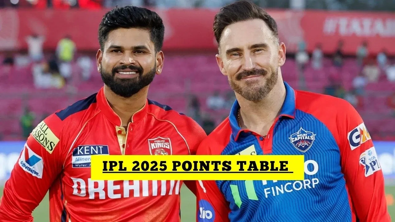 IPL 2025 IPL Points Table After PBKS Vs DC