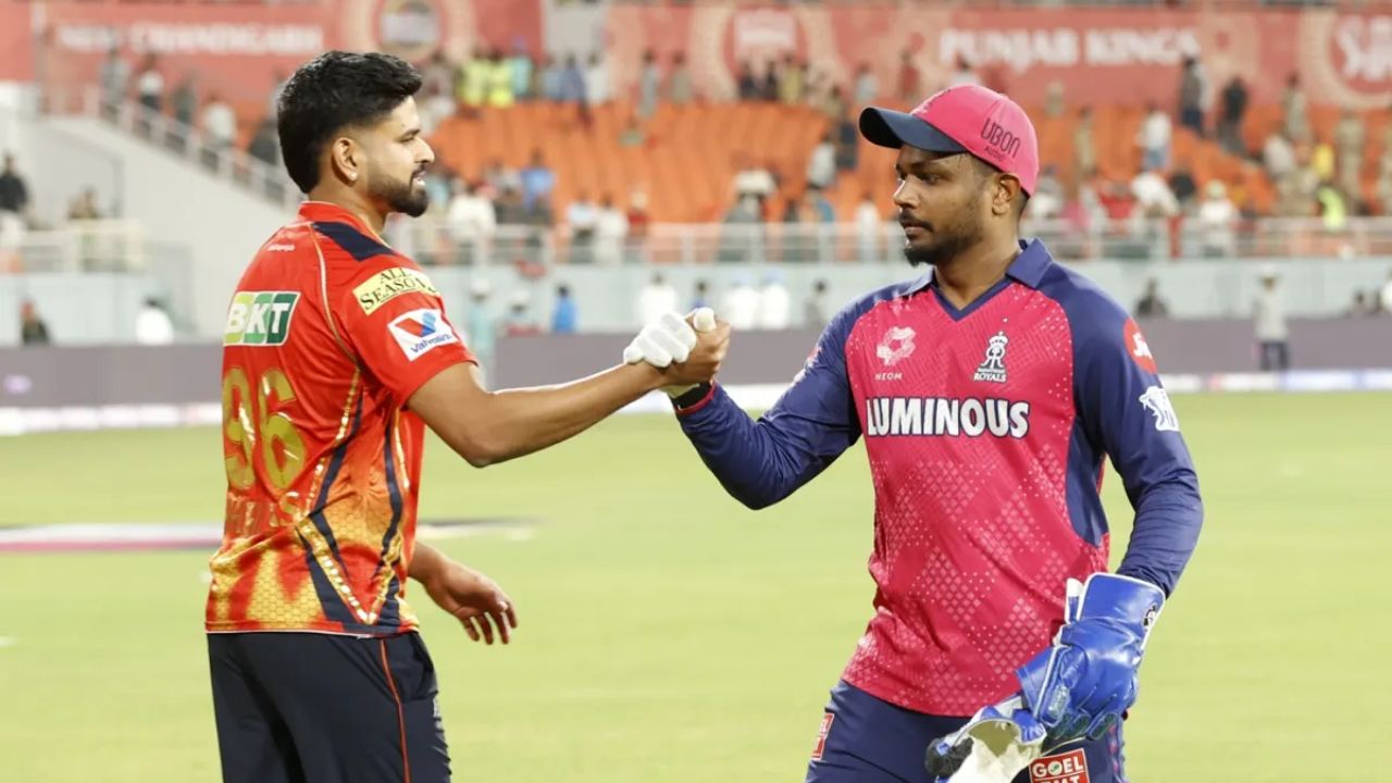 RR Vs PBKS IPL 2025 Sanju Samson Shreyas Iyer