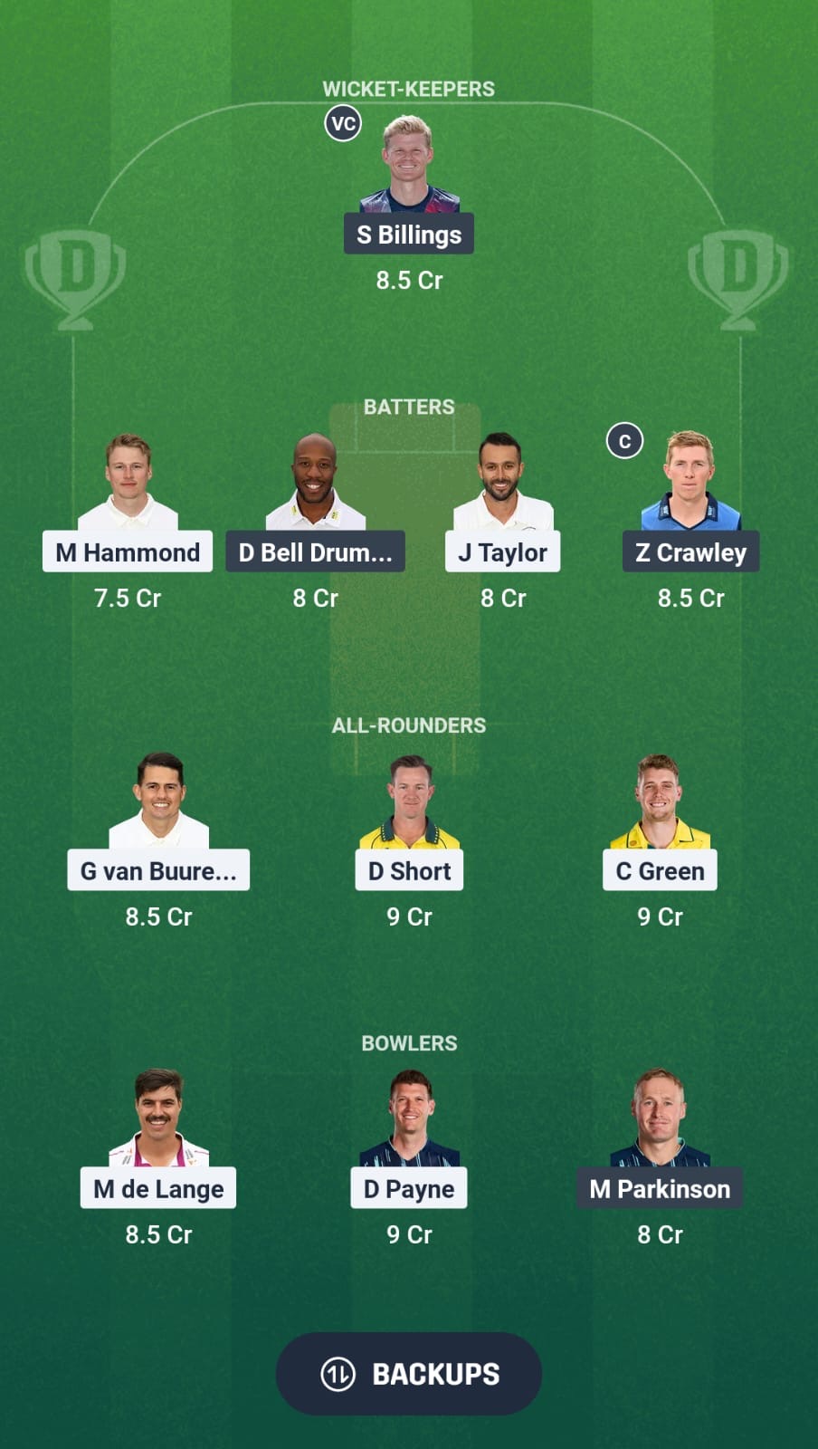 GLO vs KET Dream11 Prediction Fantasy Cricket Tips Dream11 Team English T20 Blast