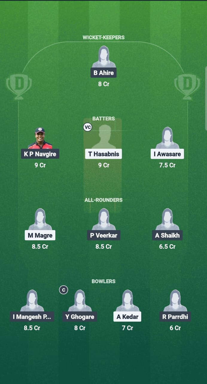 SS-W vs RR-W Dream11 Prediction Fantasy Cricket Tips Dream11 Team Maharashtra Women T20 Premier League 2025 