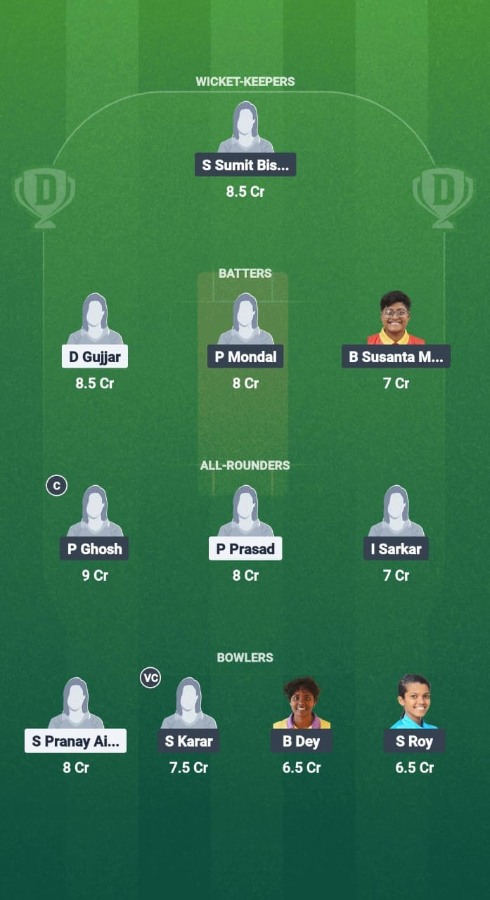 AHW-W vs SRT-W Dream11 Prediction Fantasy Cricket Tips Dream11 Team Bengal Women’s Pro T20 League 2025 