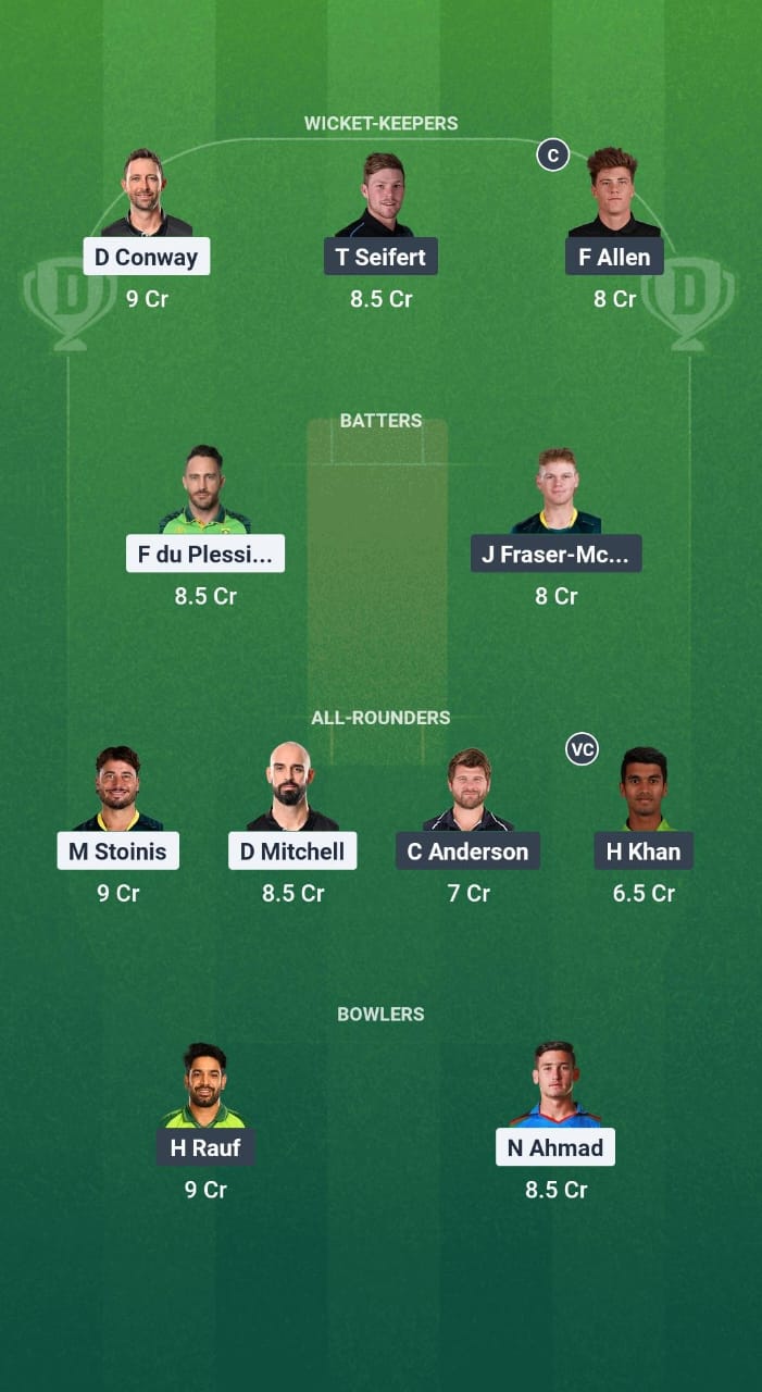 TEX vs SF Dream11 Prediction Fantasy Cricket Tips Dream11 Team USA T20 Cricket League 2025 