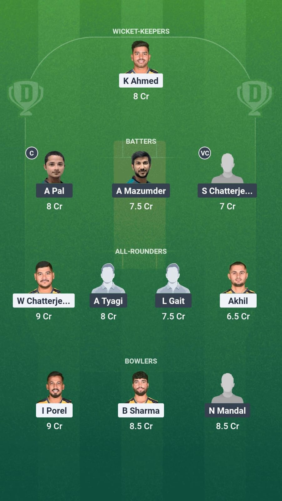 1000712589 SSM vs SSS Dream11 Prediction Fantasy Cricket Tips Dream11 Team Bengal Pro T20 League 2025