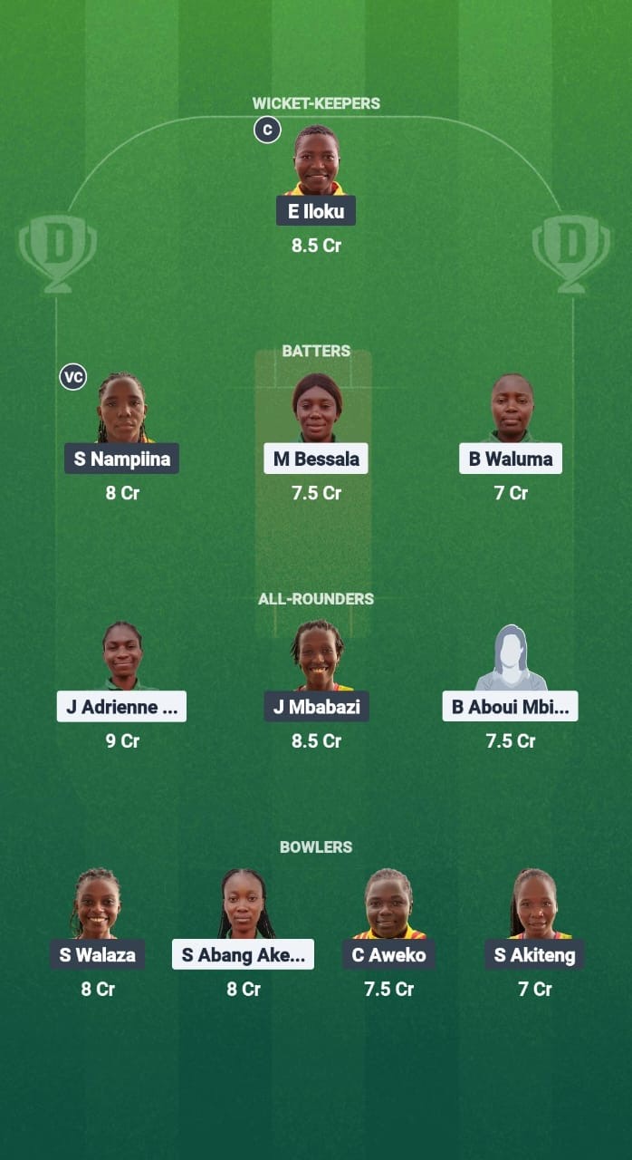 CAM-W vs UG-W Dream11 Prediction Fantasy Cricket Tips Dream11 Team Kwibuka Womens T20