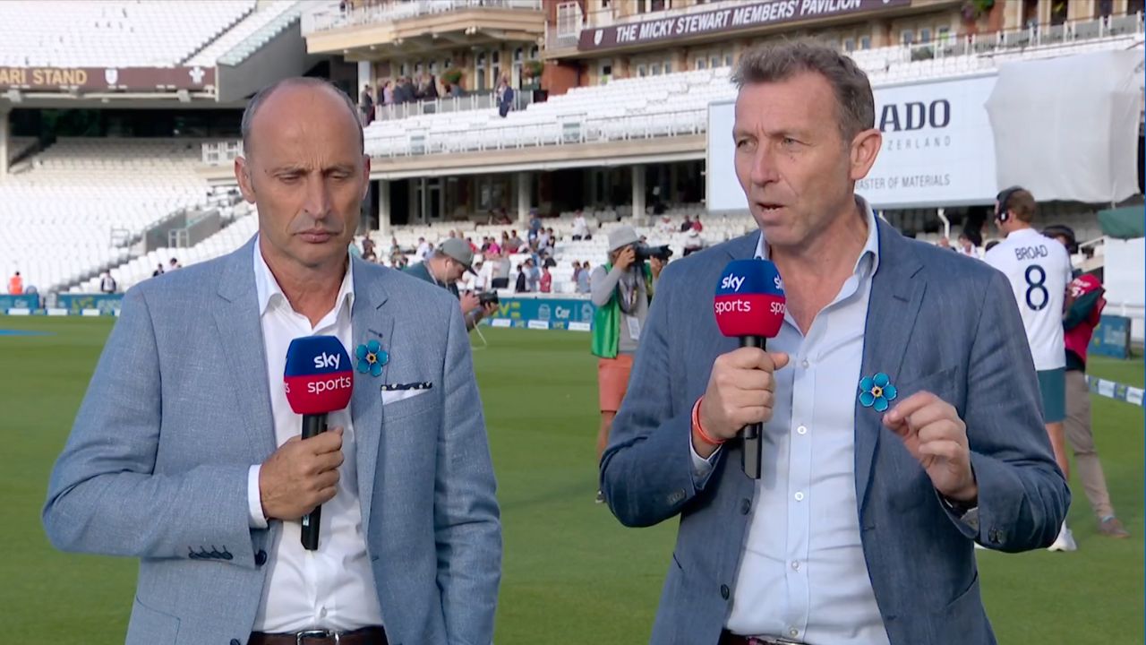 Michael Atherton jibe on Nasser Hussain on Jacob Bethell remark.