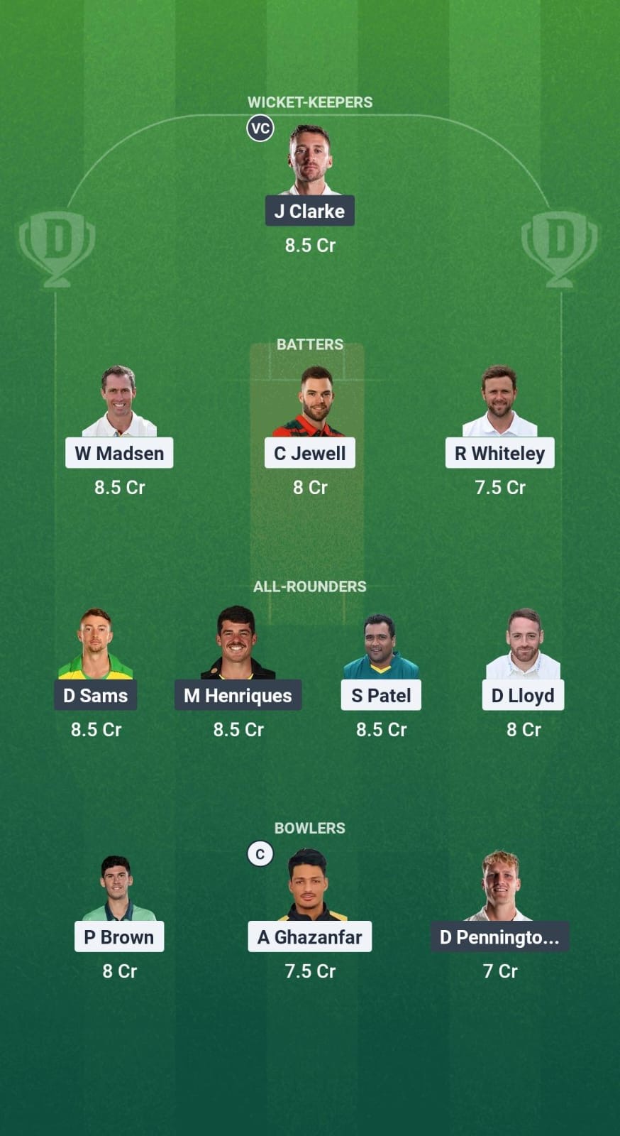 DER vs NOT Dream11 Prediction Fantasy Cricket Tips Dream11 Team English T20 Blast