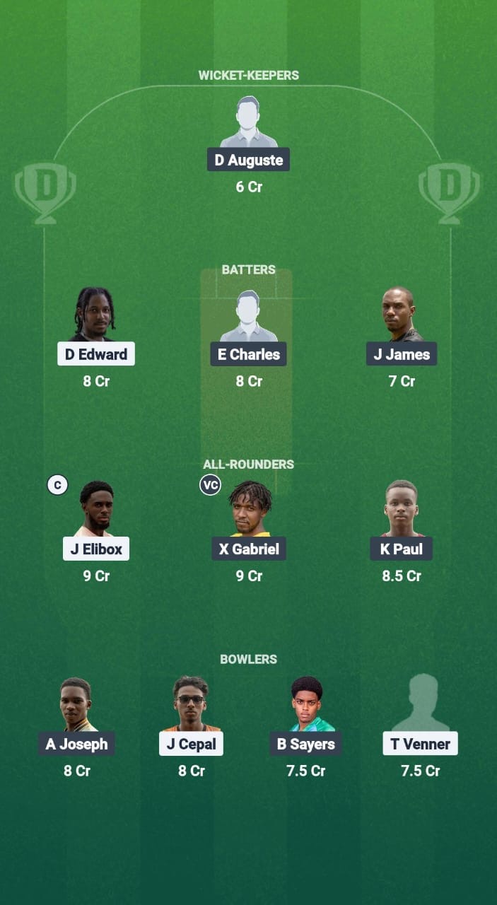 AMW vs IYH Dream11 Prediction Fantasy Cricket Tips Dream11 Team West Indies T10 St. Lucia Blast