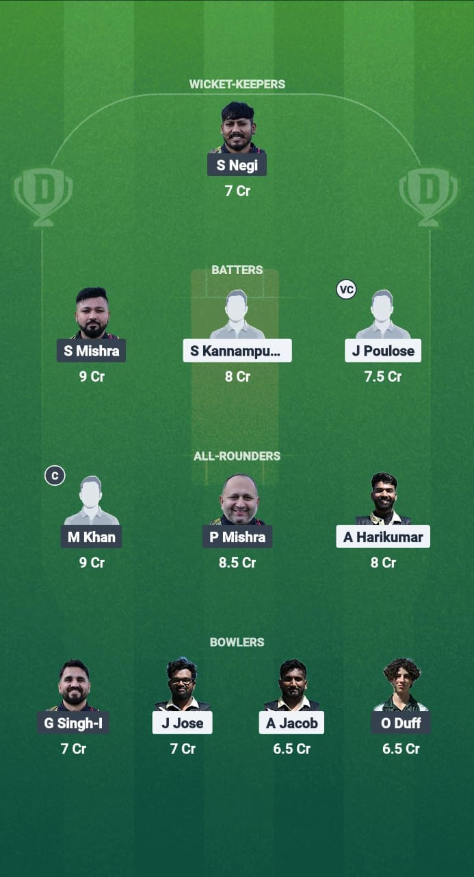 BAS vs SFS Dream11 Prediction Fantasy Cricket Tips Dream11 Team ECS T10 Bulgaria 2025 