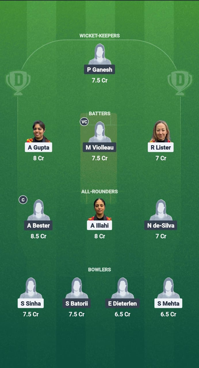 BJ-W vs FE-W Dream11 Prediction Fantasy Cricket Tips Dream11 Team ECS-W T10 Belgium 2025