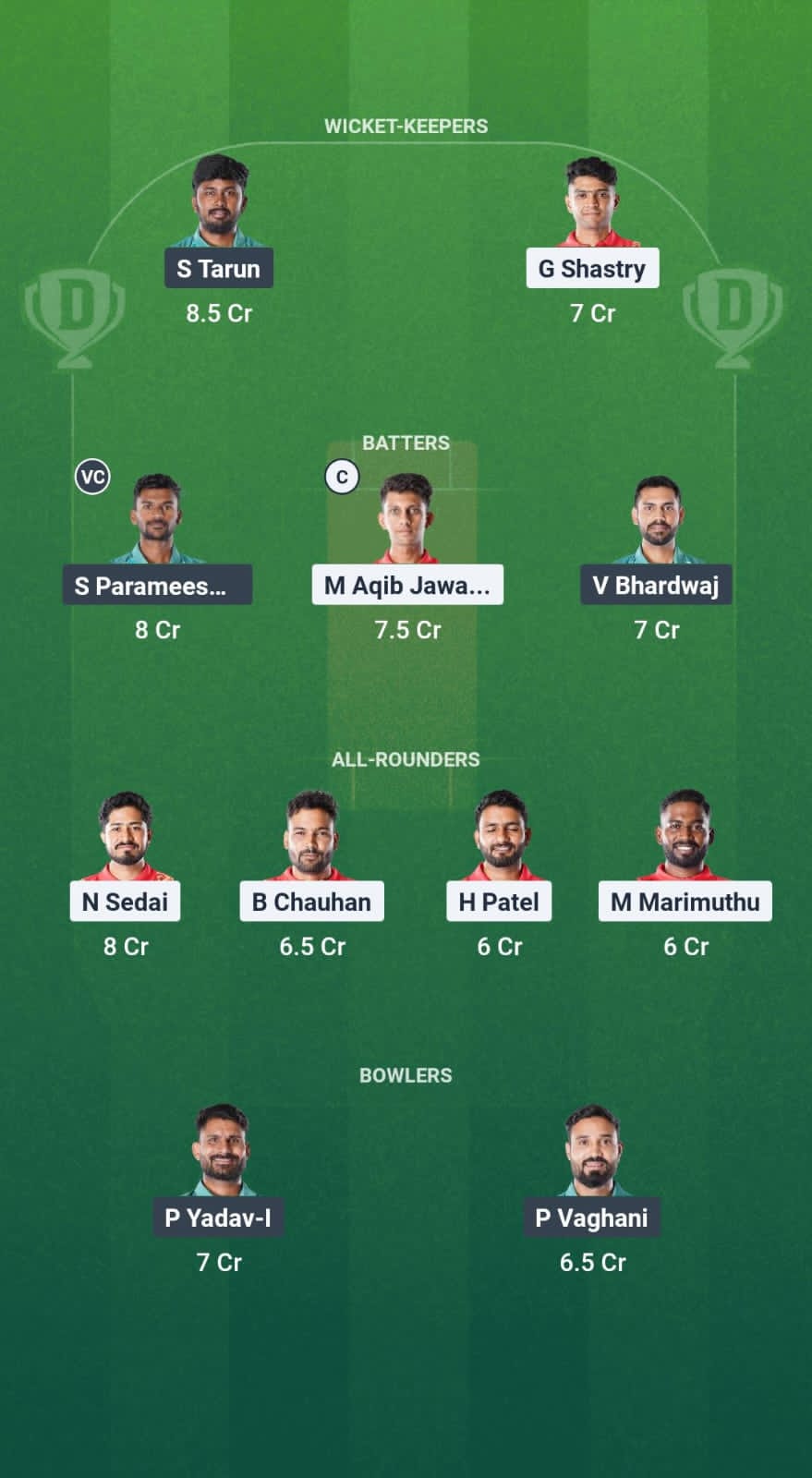 KAK vs YAR Dream11 Prediction Fantasy Cricket Tips Dream11 Team Pondicherry T20 League 2025