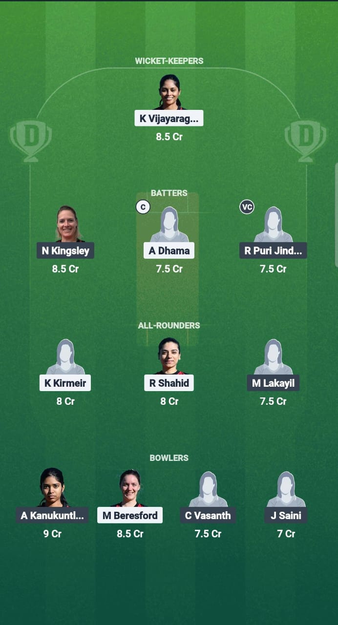 BWU-W vs DM-W Dream11 Prediction Fantasy Cricket Tips Dream11 Team ECS-W T10 Germany 2025