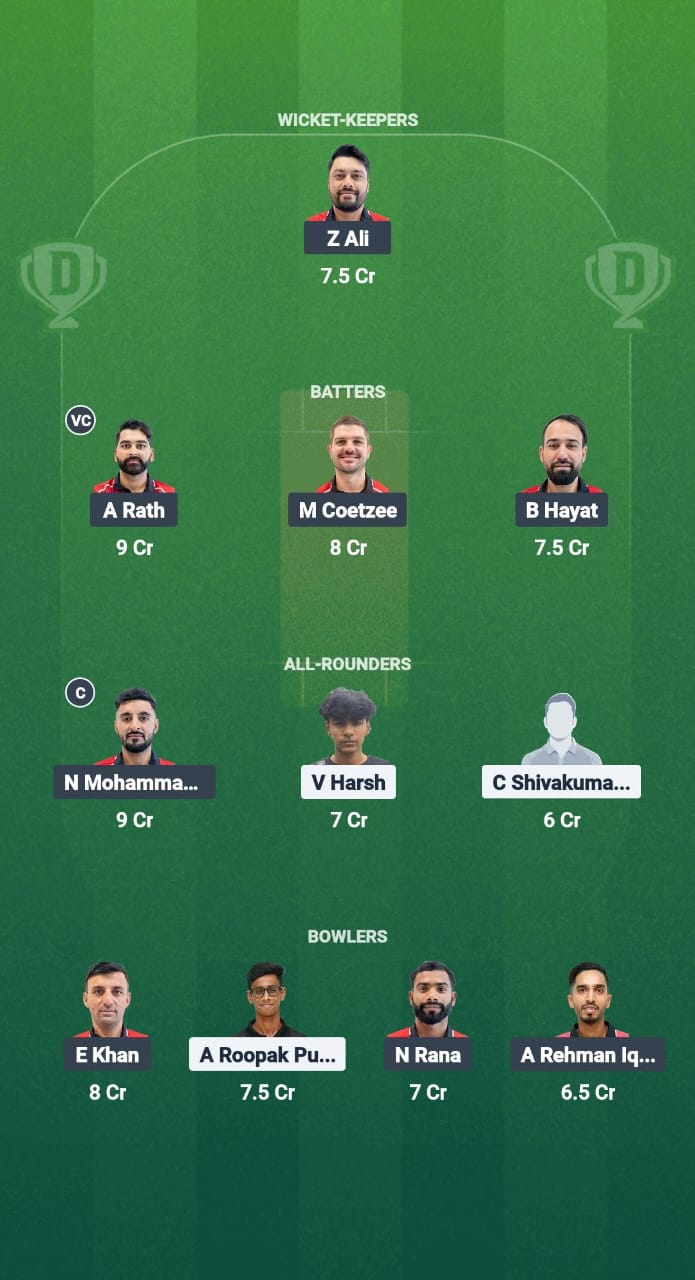 SIN vs HK Dream11 Prediction Fantasy Cricket Tips Dream11 Team Asia-Pacific Champions Trophy T20I 2025