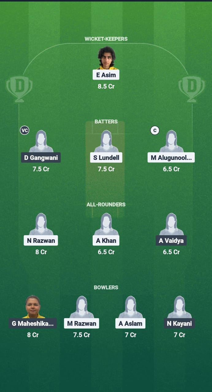 ALZ-W vs DIF-W Dream11 Prediction Fantasy Cricket Tips Dream11 Team ECS-W T10 Sweden 2025