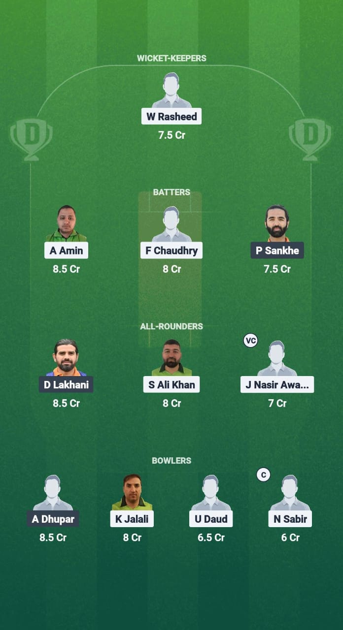 JCC vs RPHX Dream11 Prediction Fantasy Cricket Tips Dream11 Team ECS T10 Stockholm 2025