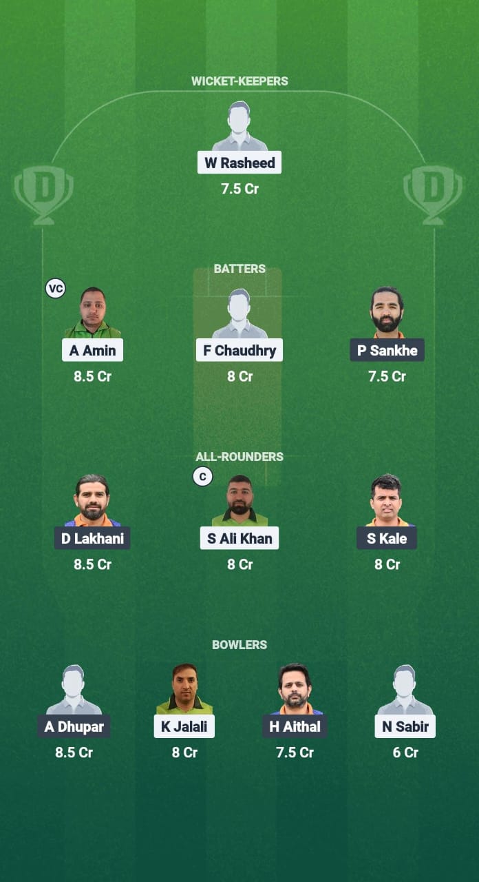 JCC vs RPHX Dream11 Prediction Fantasy Cricket Tips Dream11 Team ECS T10 Stockholm 2025