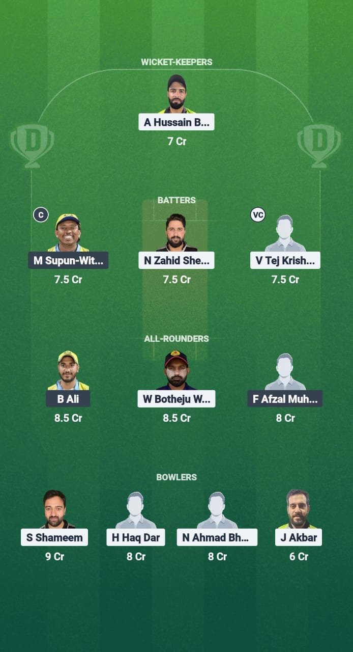 FEK vs RLC Dream11 Prediction Fantasy Cricket Tips Dream11 Team KCC T20 Summer Challenger Trophy 2025