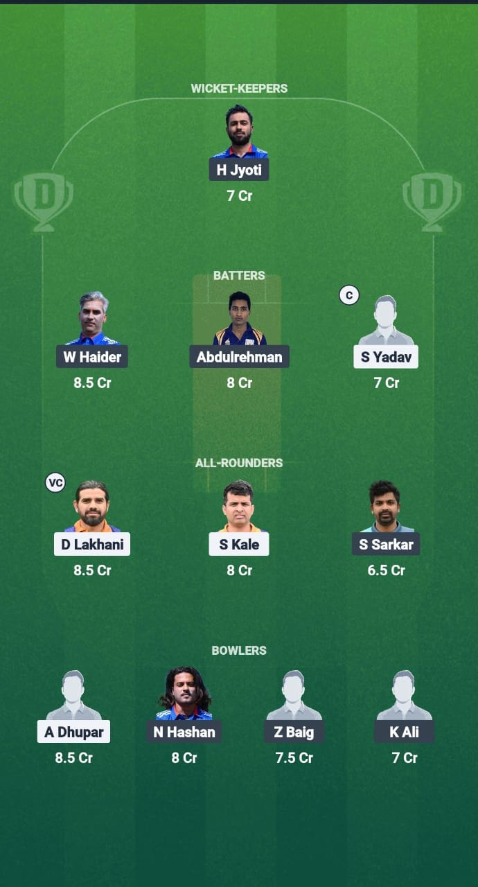 RPHX vs MAR Dream11 Prediction Fantasy Cricket Tips Dream11 Team ECS T10 Stockholm 2025