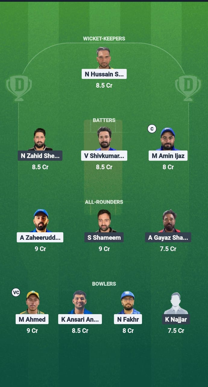 STA vs FEK Dream11 Prediction Fantasy Cricket Tips Dream11 Team Kuwait T20 Summer League 2025