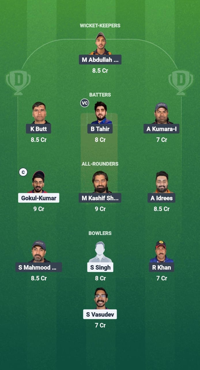 BNC vs TRN Dream11 Prediction Fantasy Cricket Tips Dream11 Team Kuwait T20 Summer League