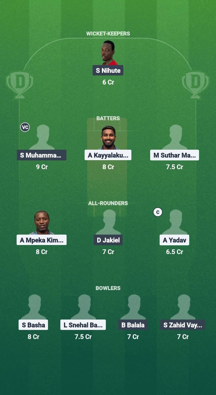 TAN vs MAW Dream11 Prediction Fantasy Cricket Tips Dream11 Team Quadrangular T20 Series in Malawi