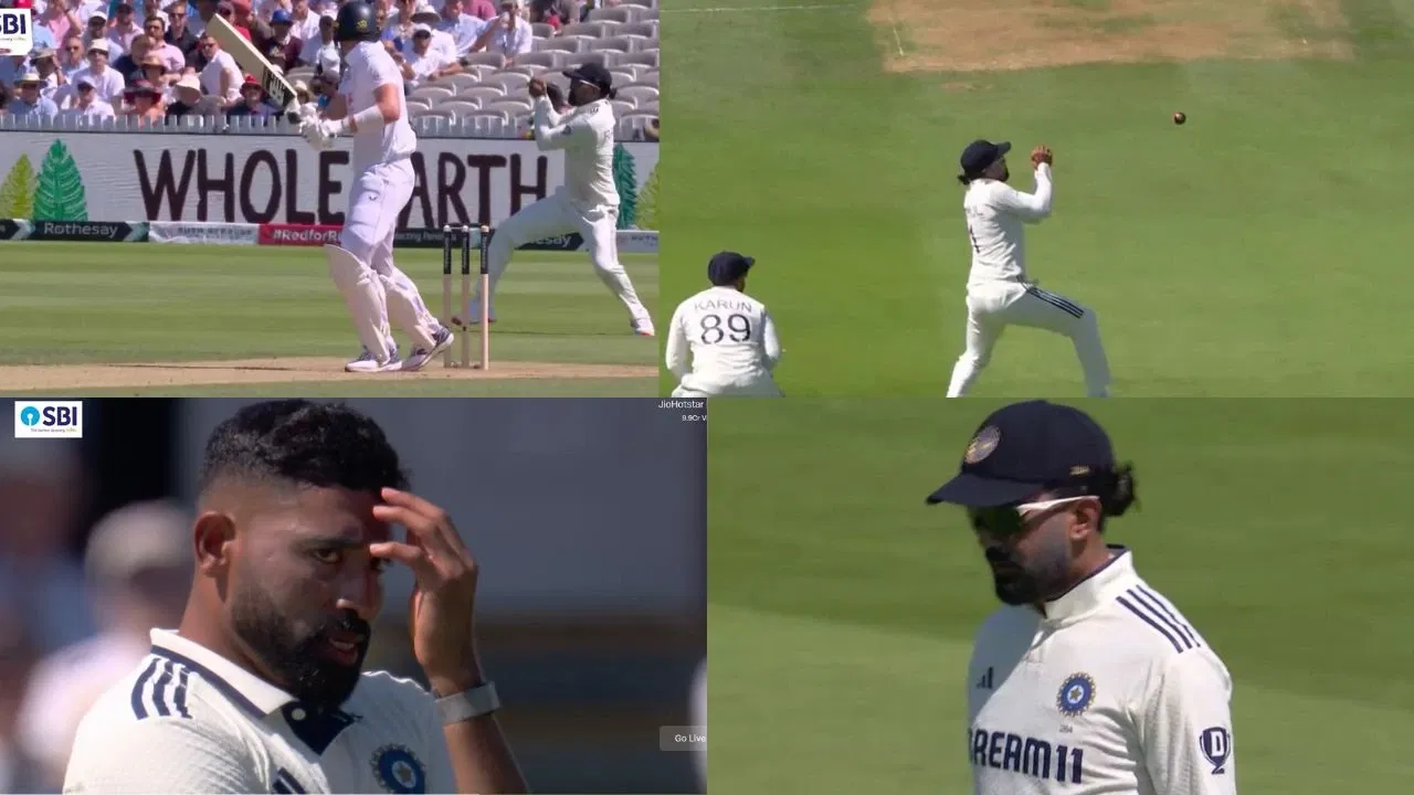 KL Rahul Drops Jamie Smith